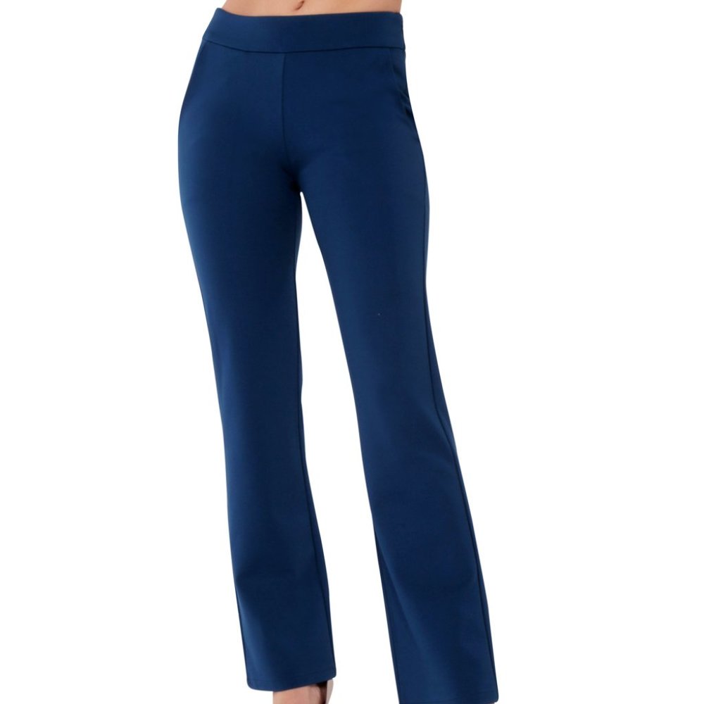 Sentimental New York Ponte Pants Flare Leg NWT